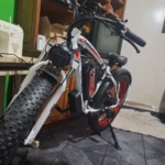 Honeywhale BK08 Bicicleta Elétrica Pneu Fat 26x4" Motor Duplo 1050W*2 Bateria 48V 23.5Ah 21V photo review