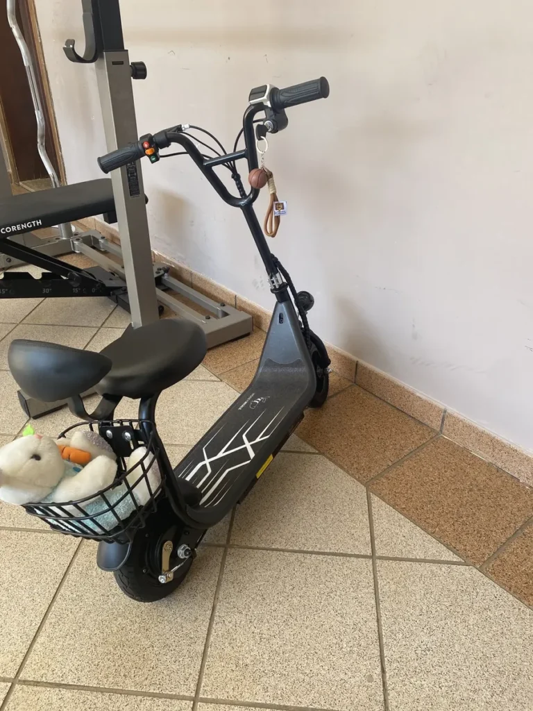 Honeywhale JL005 Scooter Elétrico Infantil com Alto-falante Bluetooth Motor 350W Bateria 3.6Ah Cesta Dupla photo review