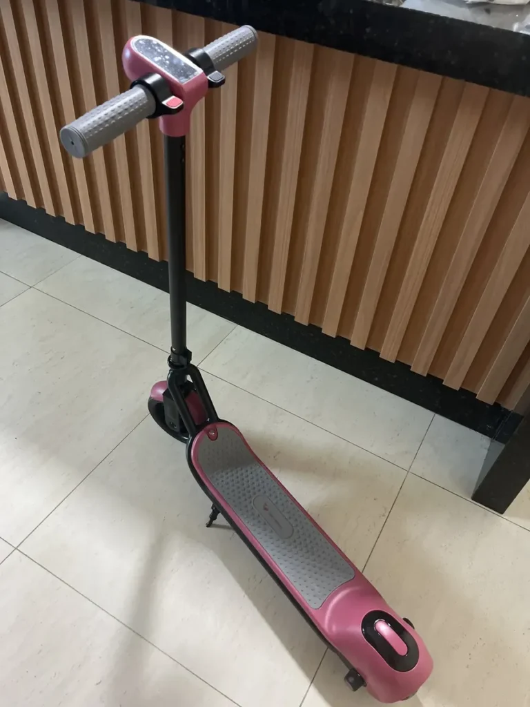 Honeywhale E2 - Patinete Elétrico Infantil Rosa com Bluetooth photo review