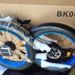 Honeywhale BK08 Bicicleta Elétrica Pneu Fat 26x4" Motor Duplo 1050W*2 Bateria 48V 23.5Ah 21V photo review