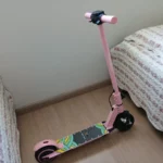 Honeywhale E10S - Patinete Elétrico Infantil Dobrável Rosa 180W photo review