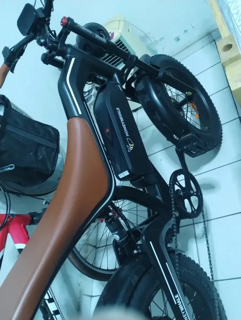 Honeywhale K6 PRO Bicicleta Elétrica Pneu Fat 20x4.0 Desbloqueio NFC Motor 850W Bateria 48V 15.6Ah photo review
