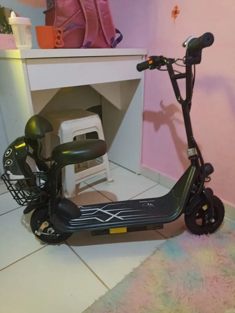 Honeywhale JL005 Scooter Elétrico Infantil com Alto-falante Bluetooth Motor 350W Bateria 3.6Ah Cesta Dupla photo review