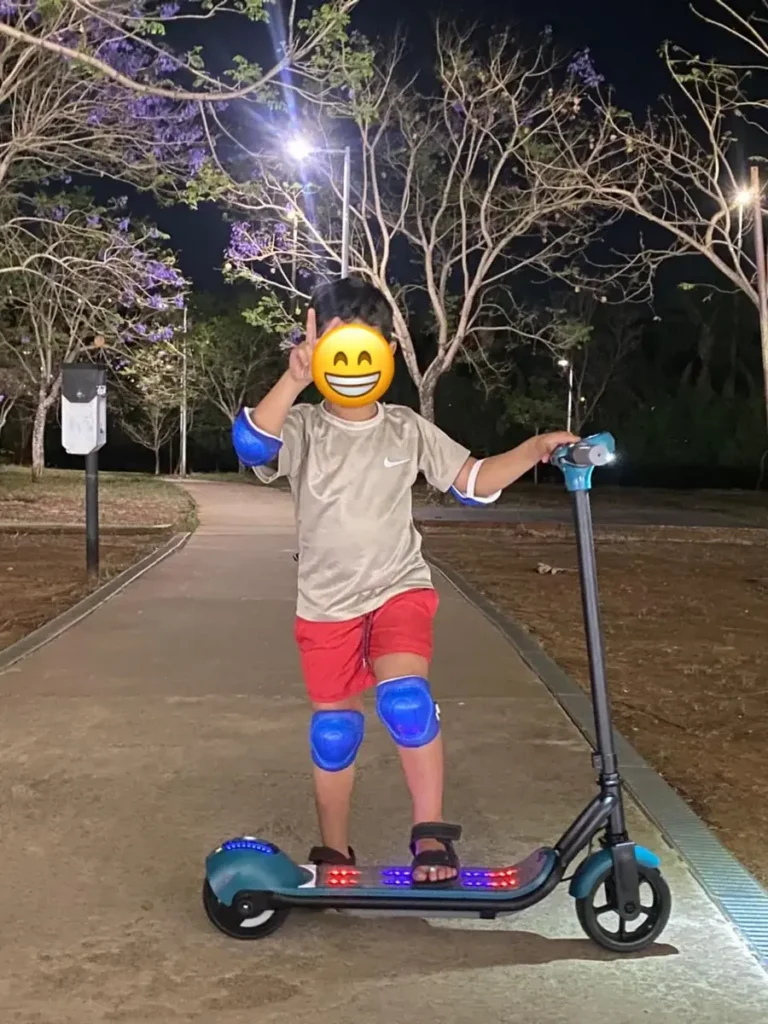 Honeywhale E2 - Patinete Elétrico Infantil Rosa com Bluetooth photo review