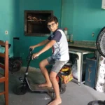 Honeywhale JL005 Scooter Elétrico Infantil com Alto-falante Bluetooth Motor 350W Bateria 3.6Ah Cesta Dupla photo review