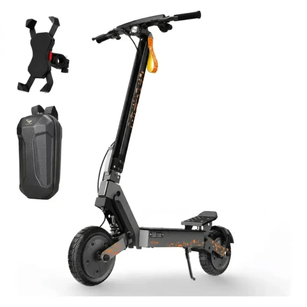 HONEYWHALE H2-Dual Patinete Dobrável Preto Alumínio LED Freio a Disco 150kg