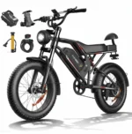 Honeywhale K6S Bicicleta Elétrica Dobrável 1080W Pneus Fat 20x4" Bateria 48V 15.6Ah