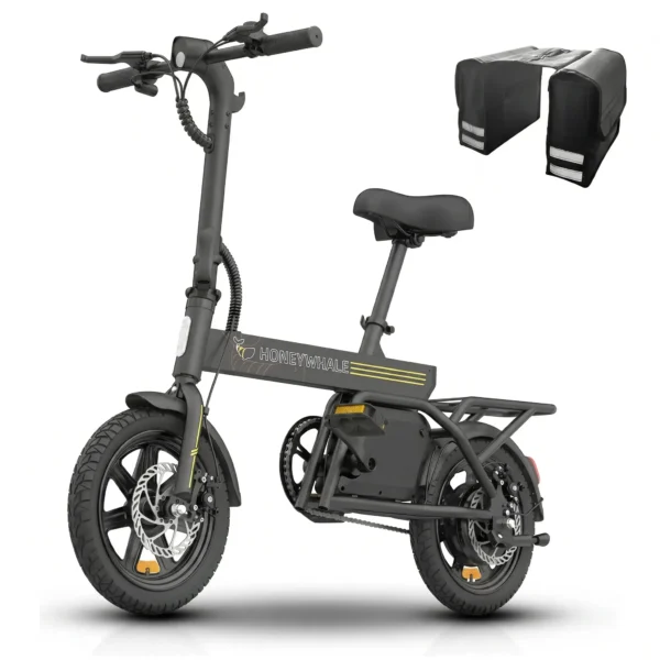 Honeywhale B20 Bicicleta Elétrica Dobrável Motor 350W 36V 7.8AH Pneu 14" Freio a Disco