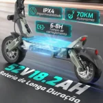 Honeywhale GT1 MINI - Patinete Elétrico Dobrável Urbano Portátil - Imagem 3
