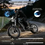 HONEYWHALE MT4 Bicicleta MT4 com Motor 2000W e Autonomia de 50 km - Imagem 4