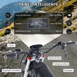 HONEYWHALE MT4 Bicicleta MT4 com Motor 2000W e Autonomia de 50 km - Imagem 9